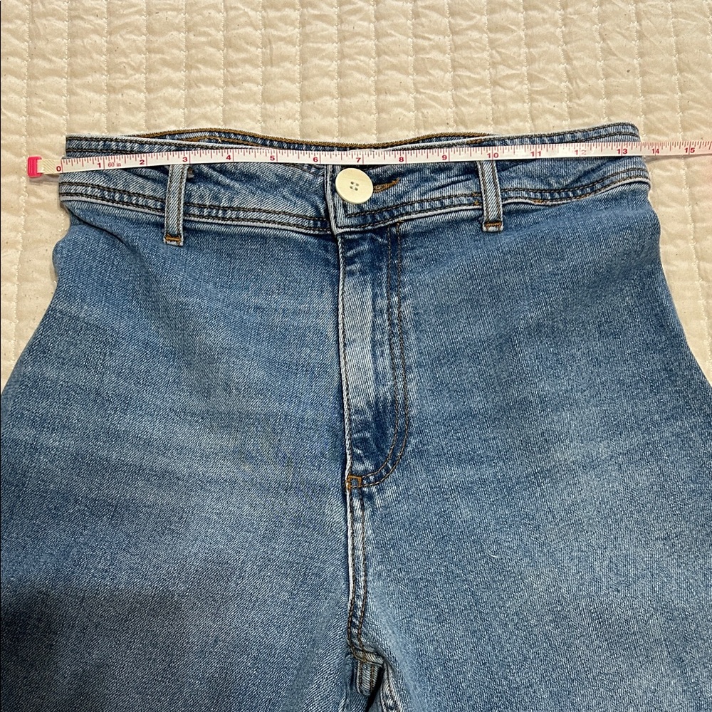 Zara Marine High Rise Blue Women's Jeans
